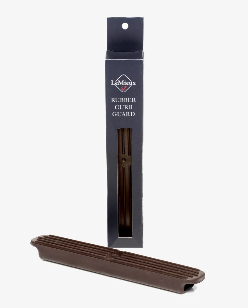LeMieux Curb Chain Guard Brown